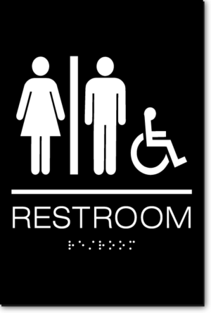 CA Acrylic Wall Signs