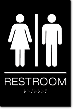 RESTROOM SIGNS