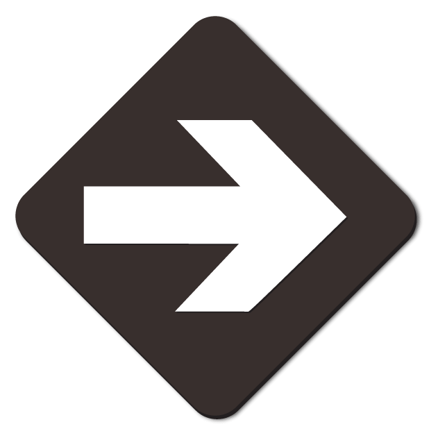 Styrene Diagonal Arrow Brown