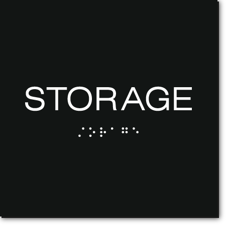 STORAGE Sign