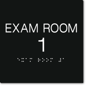 EXAM ROOM NUMBER Customized Sign
