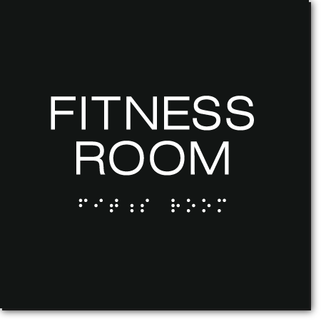 FITNESS ROOM Sign
