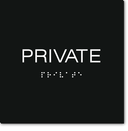 PRIVATE Sign