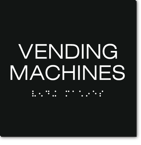 VENDING MACHINES Sign