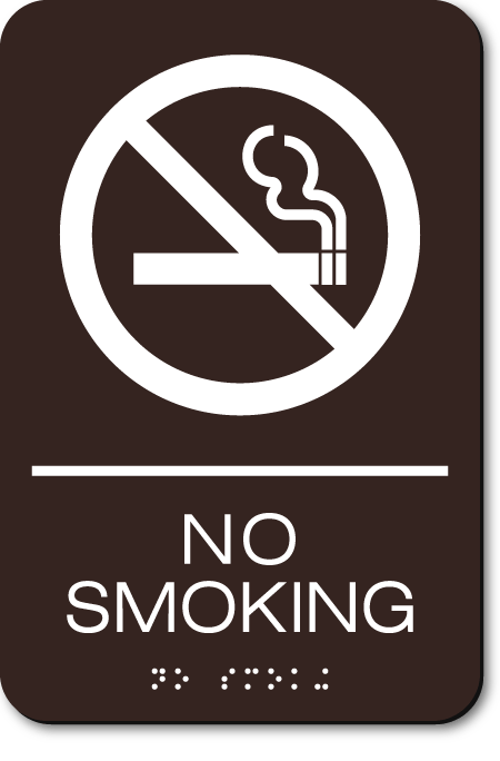 Economy NO SMOKING Sign