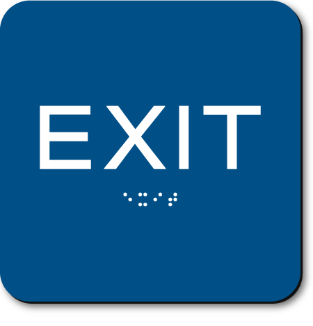 Economy EXIT Sign